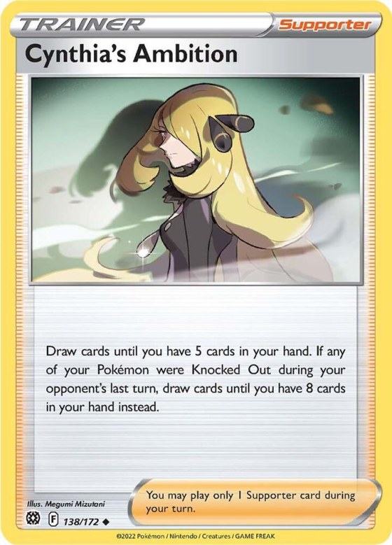 Cynthia's Ambition - Reverse Holo