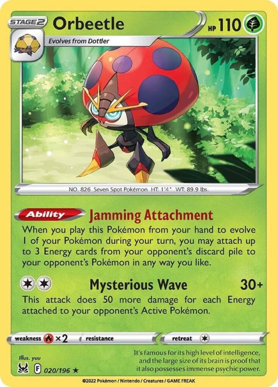 Orbeetle - Reverse Holo