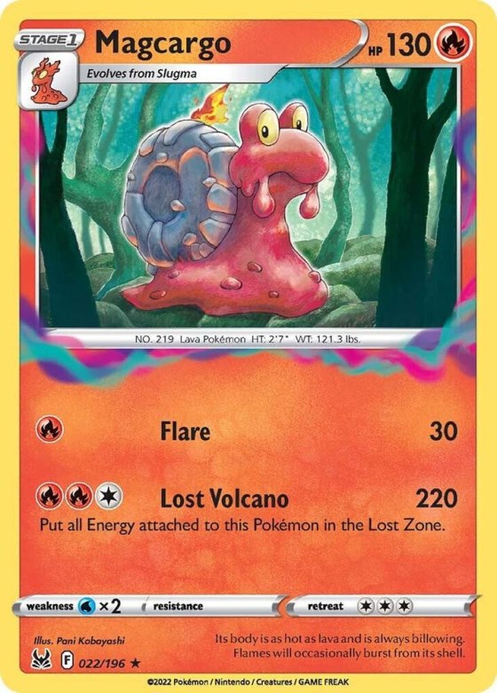 Magcargo - Reverse Holo