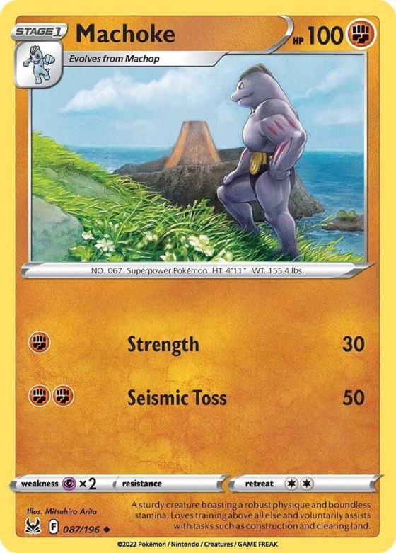 Machoke - Reverse Holo
