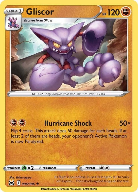 Gliscor - Reverse Holo