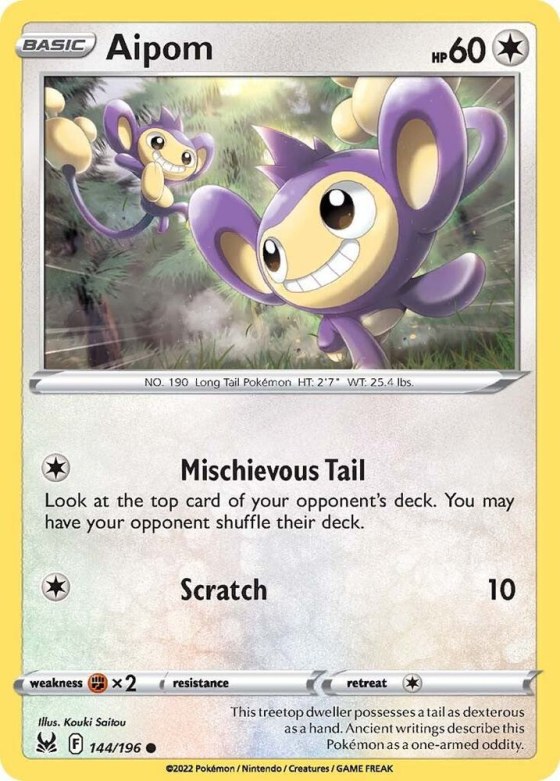 Aipom - Reverse Holo