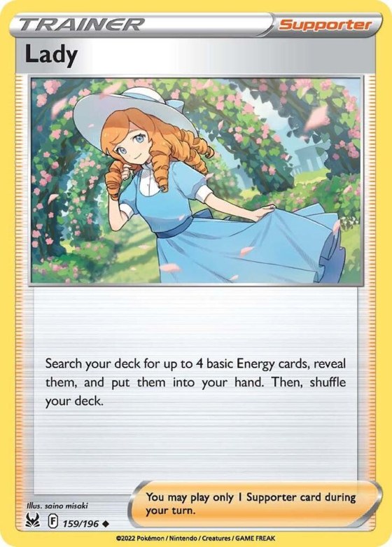 Lady - Reverse Holo