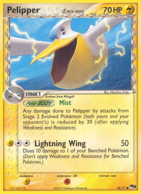 Pelipper (Delta Species) - Holo