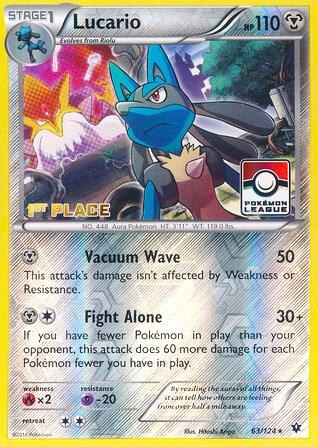 Lucario - 1st Place