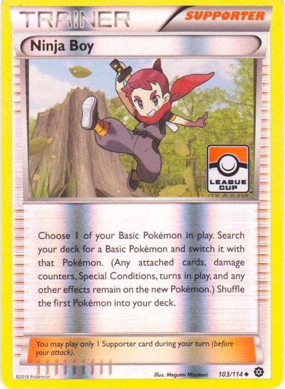 Ninja Boy - Reverse Holo