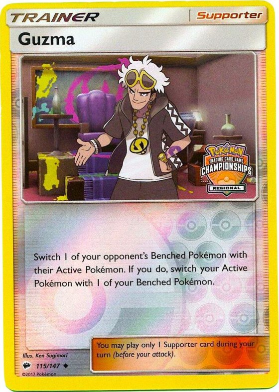 Guzma - Reverse Holo