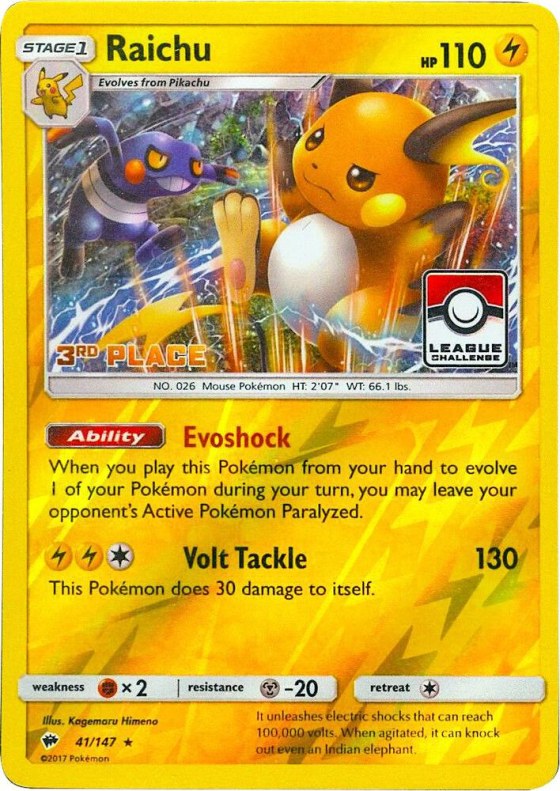 Raichu - 2nd Place