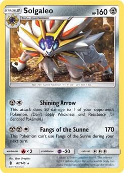 Solgaleo - Sm Guardians Rising