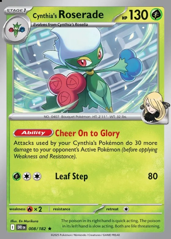 Cynthia's Roserade