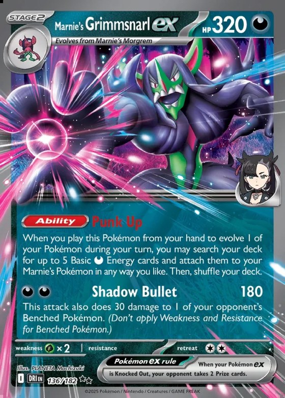 Marnie's Grimmsnarl ex