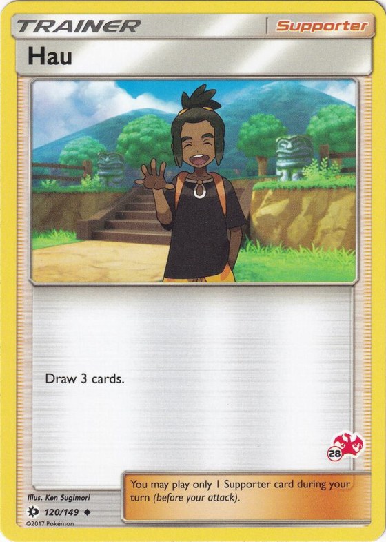 Hau - 42 Pikachu Stamped