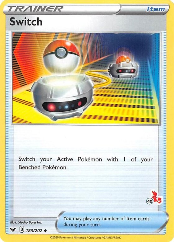 Switch - 36 Pikachu Stamped