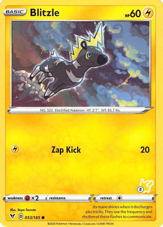 Blitzle - 30 Pikachu Stamped