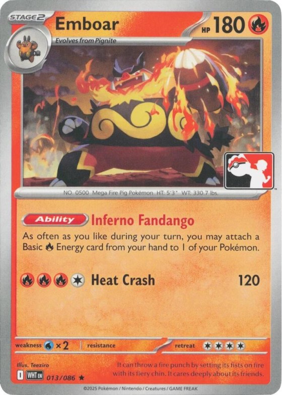 Emboar - Cosmos Holo