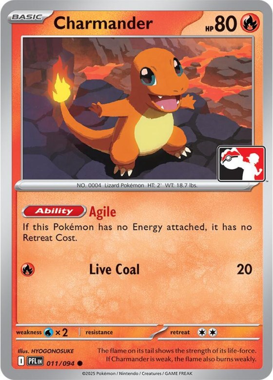Charmander - Cosmos Holo