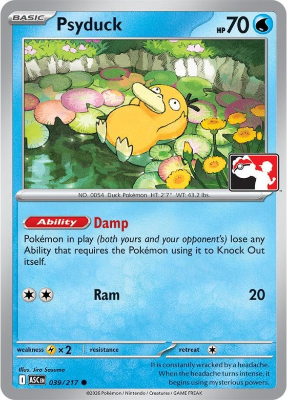 Psyduck - Cosmos Holo