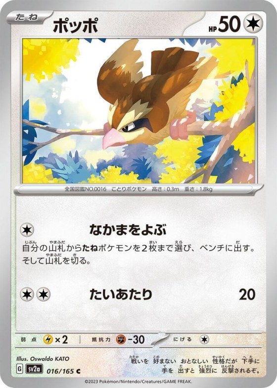 Pidgey - Poke Ball Pattern