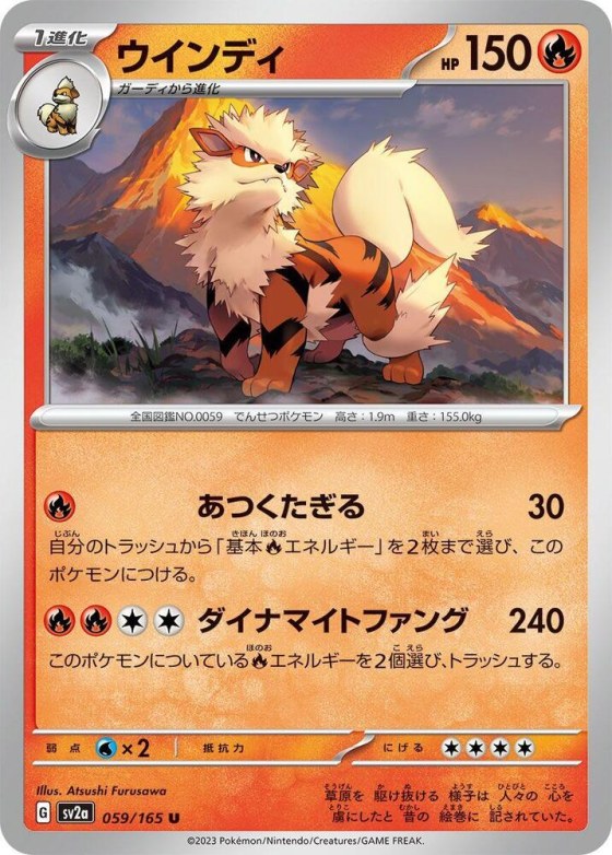 Arcanine - Master Ball Pattern