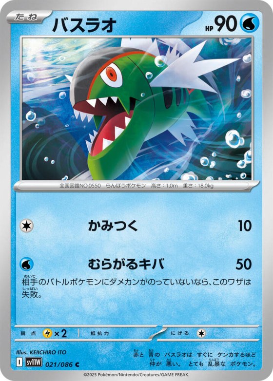 Basculin - Master Ball Pattern
