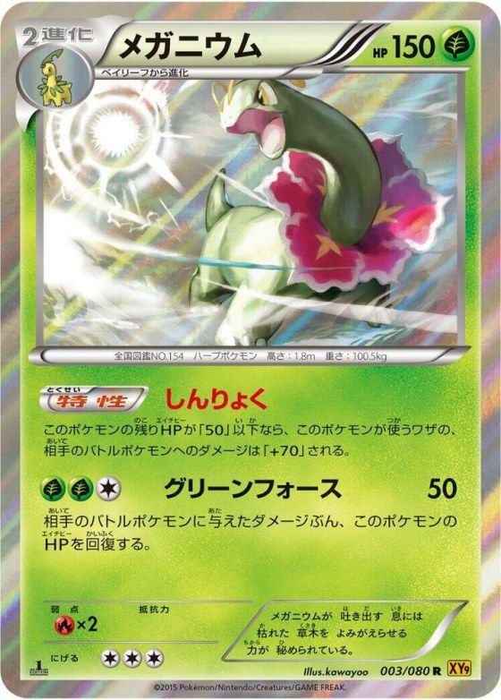 Meganium - Unlimited Holo