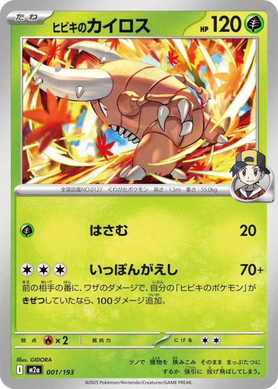 Ethan's Pinsir - Energy Symbol Pattern