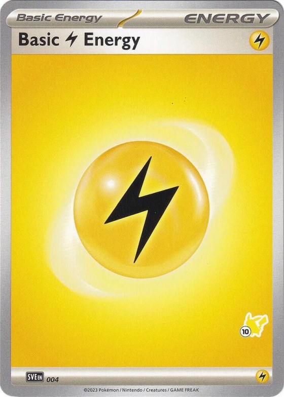 Basic Lightning Energy - Pikachu 10