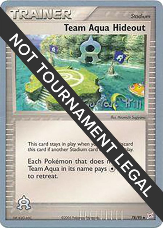 Team Aqua Hideout