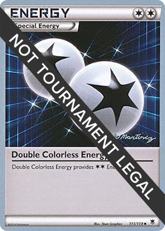 Double Colorless Energy
