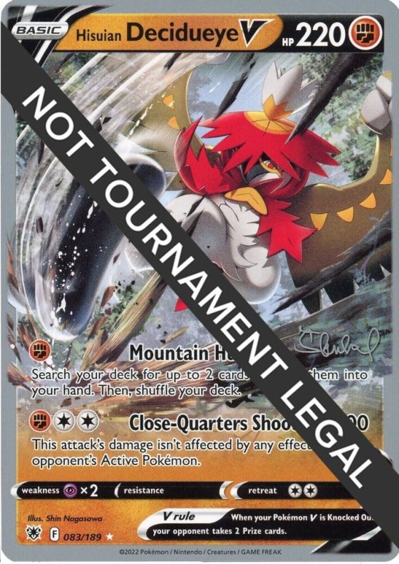 Hisuian Decidueye V