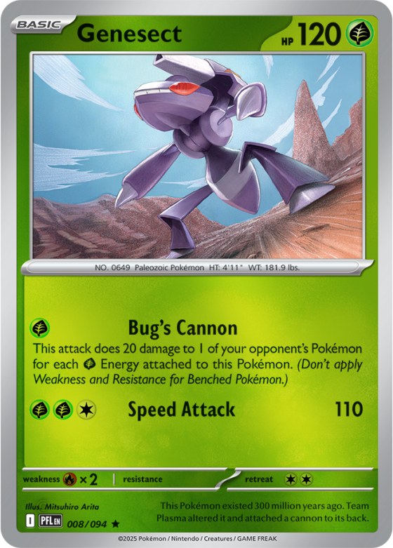 Genesect - Reverse Holo