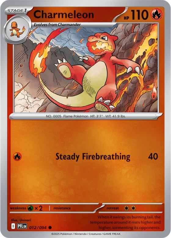 Charmeleon - Reverse Holo