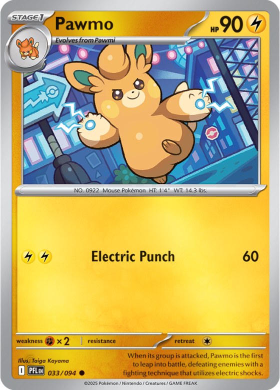Pawmo - Reverse Holo