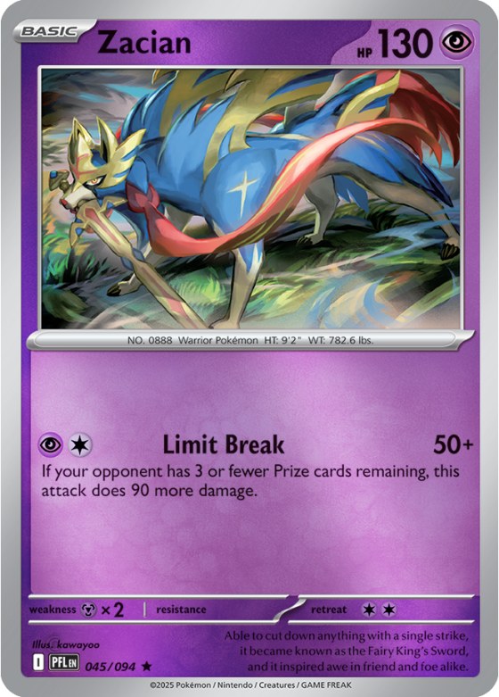 Zacian - Reverse Holo