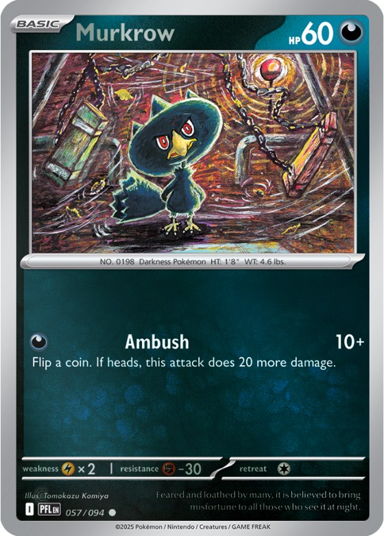 Murkrow - Reverse Holo
