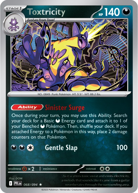 Toxtricity - Reverse Holo