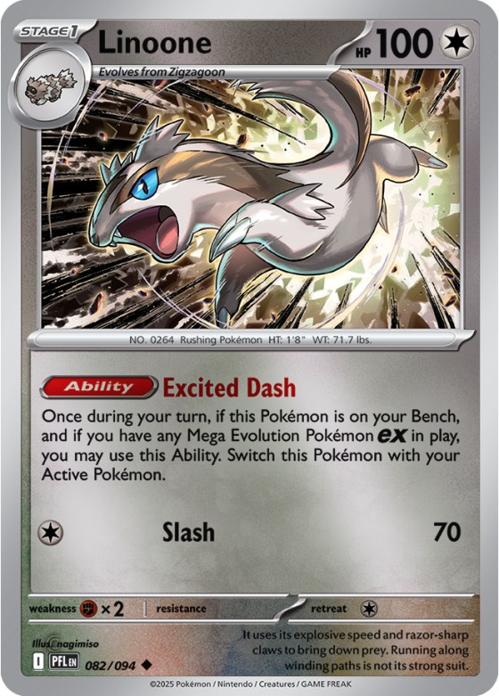 Linoone - Reverse Holo