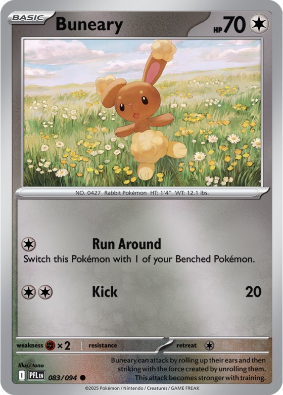 Buneary - Reverse Holo