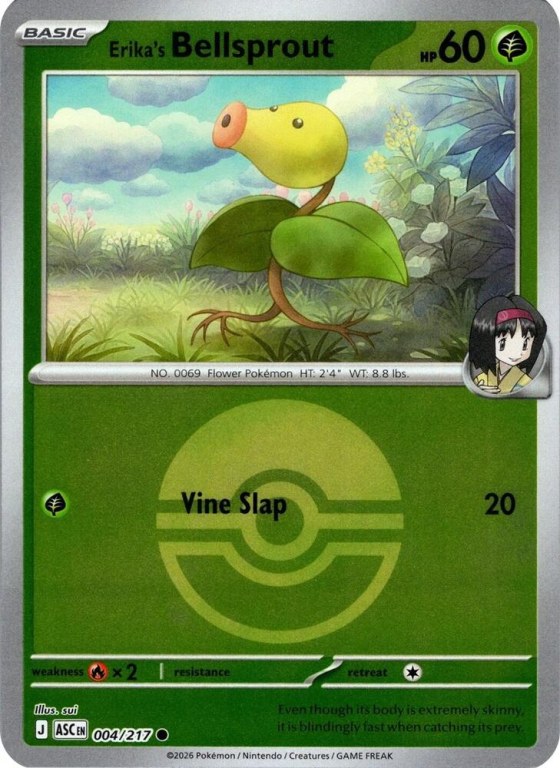 Erika's Bellsprout - Poke Ball