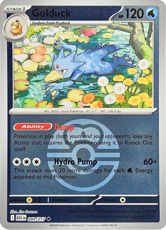 Golduck - Love Ball