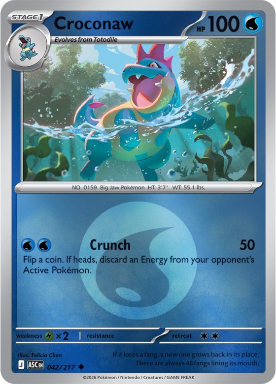 Croconaw - Energy Symbol Pattern