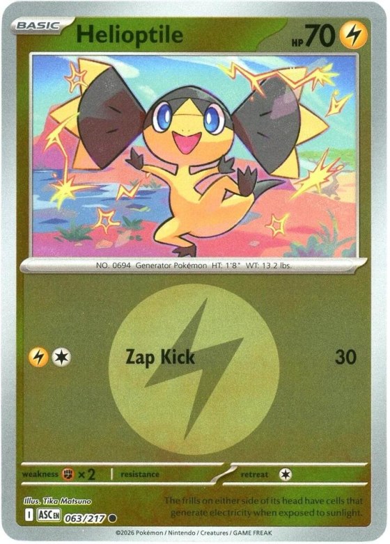 Helioptile - Energy Symbol Pattern