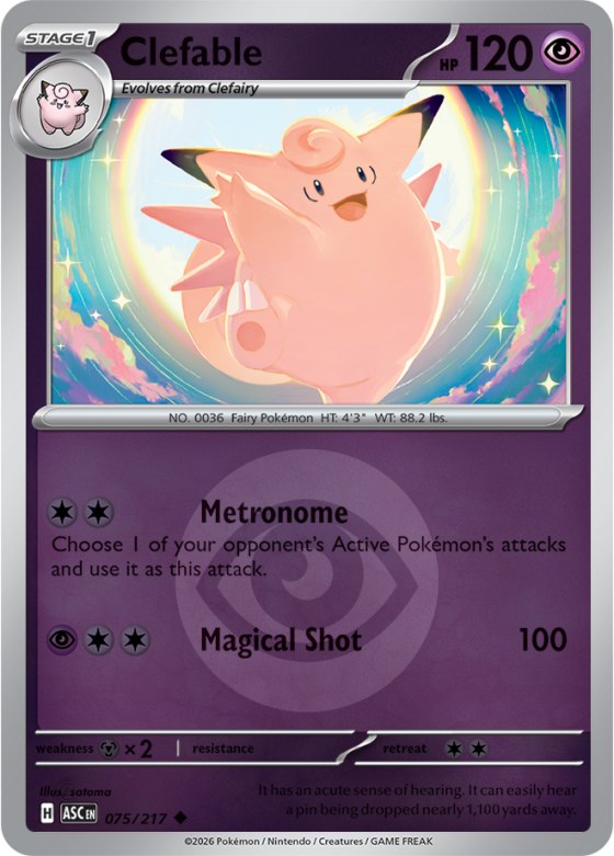 Clefable - Energy Symbol Pattern