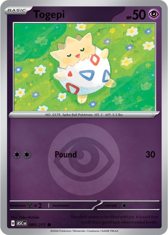 Togepi - Energy Symbol Pattern