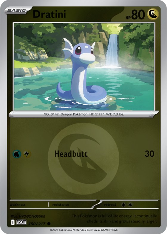 Dratini - Energy Symbol Pattern