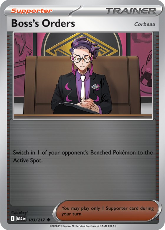 Boss's Orders - Reverse Holo