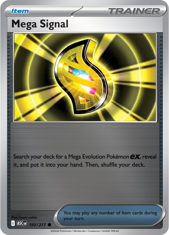 Mega Signal - Reverse Holo
