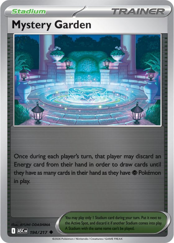 Mystery Garden - Reverse Holo