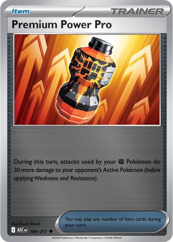 Premium Power Pro - Reverse Holo