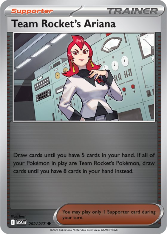 Team Rocket's Ariana - Reverse Holo